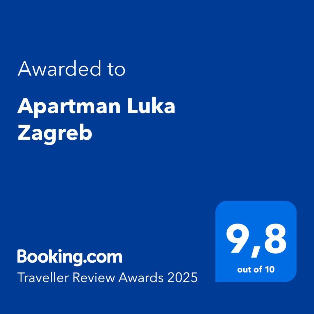 Apartman Luka זאגרב מראה חיצוני תמונה